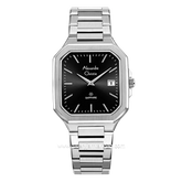 Alexandre Christie AC 8711 MD Silver Dial Black Stainless Steel